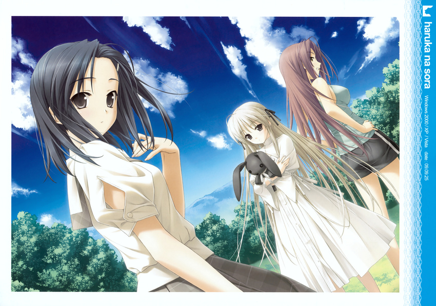 hashimoto_takashi ifukube_yahiro kasugano_sora kuranaga_kozue seifuku sphere yosuganosora