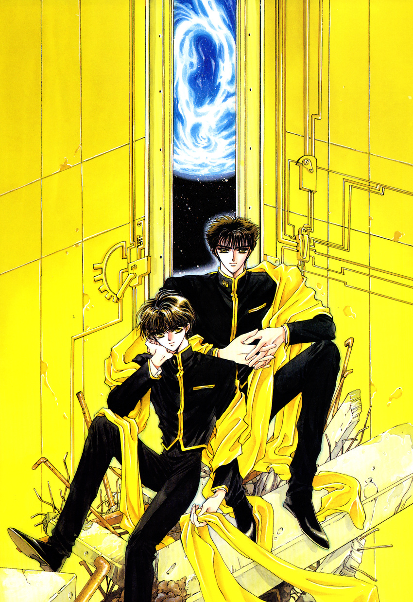 clamp male monou_fuuma shirou_kamui x