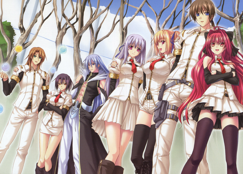 corticarte_apa_lagranges kannatsuki_noboru psyche_renbart seifuku shinkyoku_soukai_polyphonica tatara_phoron thigh-highs tsuge_eufinley yadio_voda_munagoul yugiri_perserte yugiri_princesca