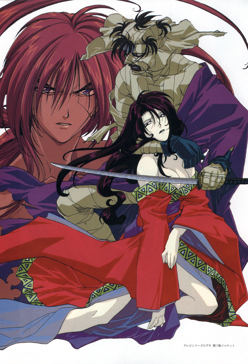 cleavage himura_kenshin komagata_yumi rurouni_kenshin shishio_makoto