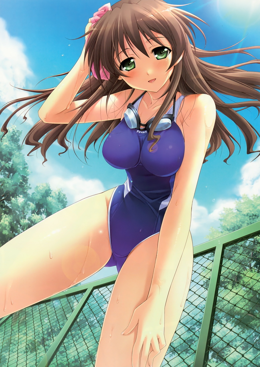 higa_yukari itou_hinako natsu_no_ame swimsuits tagme