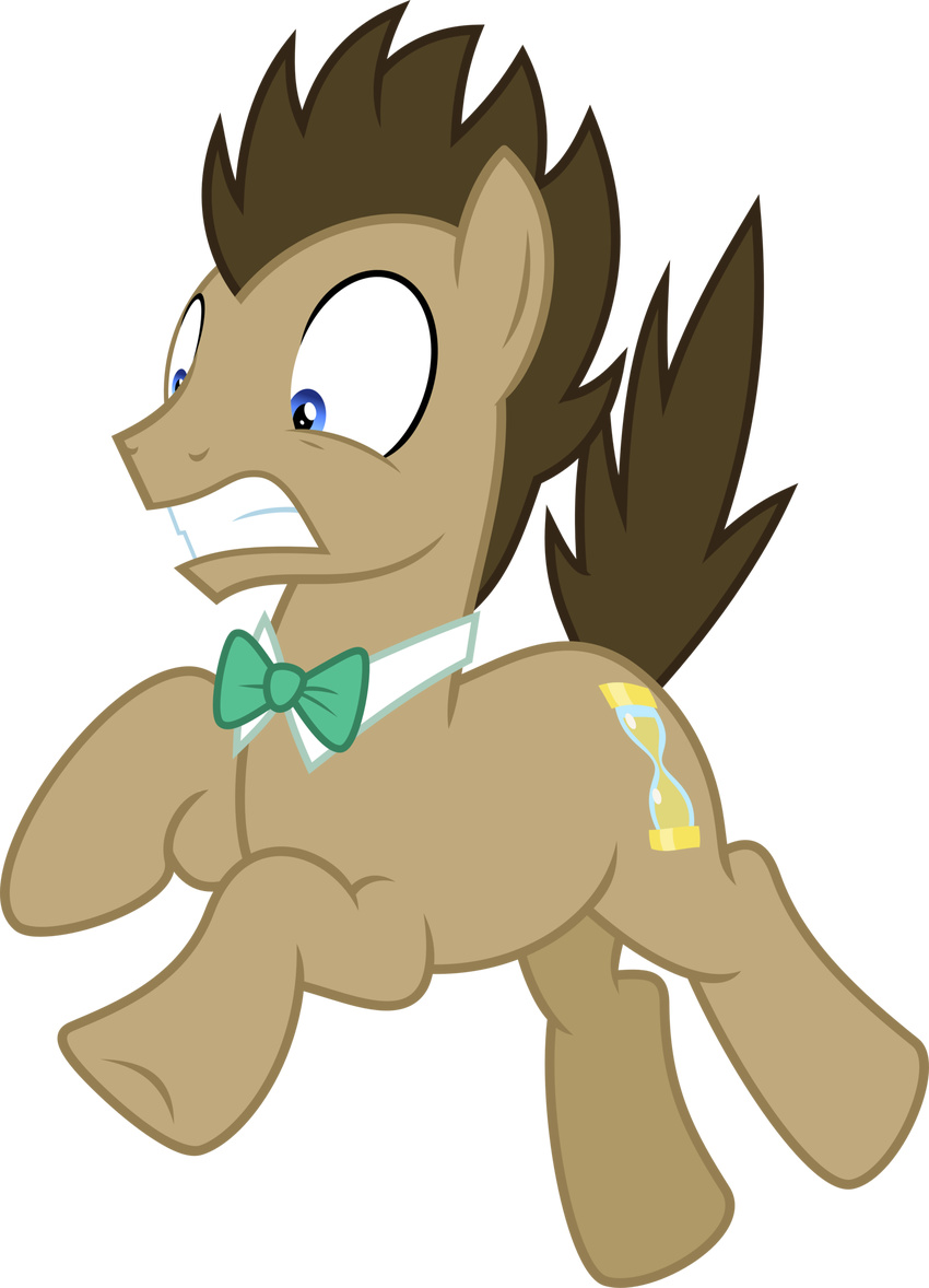 bow_tie chainchomp2_(artist) cutie_mark doctor_whooves_(mlp) earth_pony equine feral friendship_is_magic fur hair horse male mammal my_little_pony pony