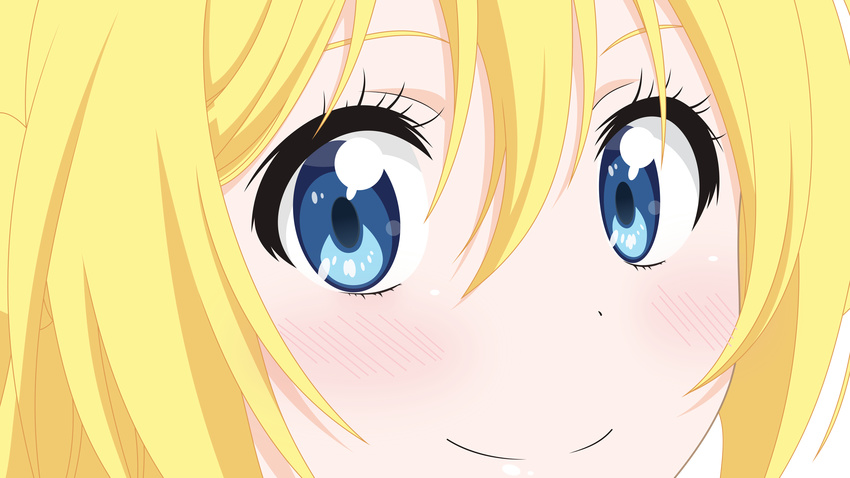 blue_eyes close-up kirisaki_chitoge nisekoi transparent_background white_hair