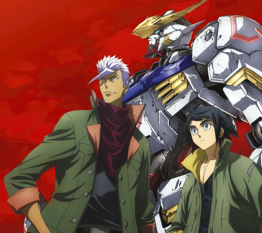 disc_cover gundam gundam_barbatos gundam_iron-blooded_orphans mecha