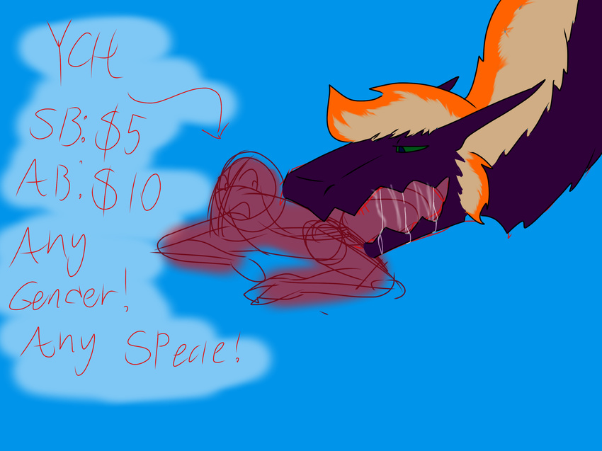 ambiguous_gender auction blue_background emiechii hi_res monster remi_(character) simple_background soft_vore vore ych
