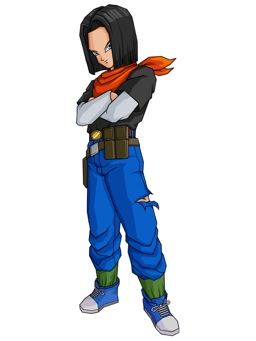 android_17 dragon_ball dragon_ball_z male tagme