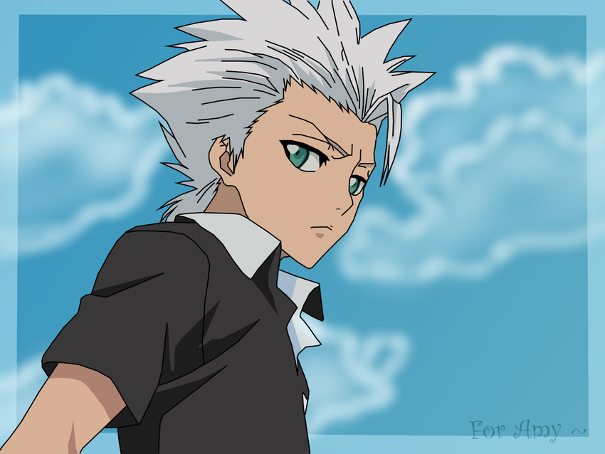 bleach hitsugaya_toushirou male vector wallpaper