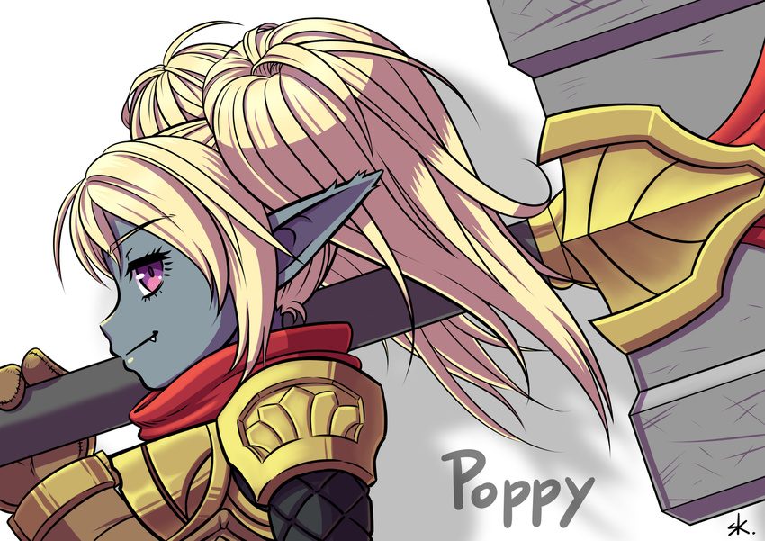 armor hammer league_of_legends poppy_(lol) tools video_games yordle