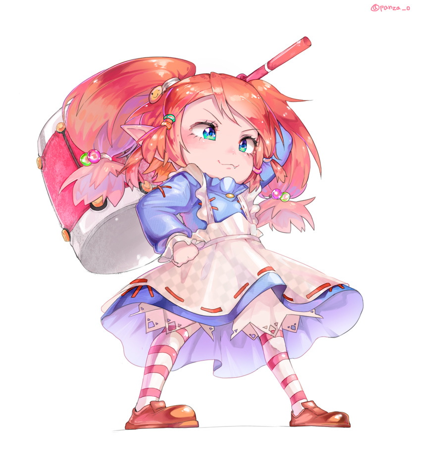 alpha_channel clothing dress female hammer hi_res league_of_legends not_furry poppy_(lol) signature simple_background solo tools transparent_background video_games yordle