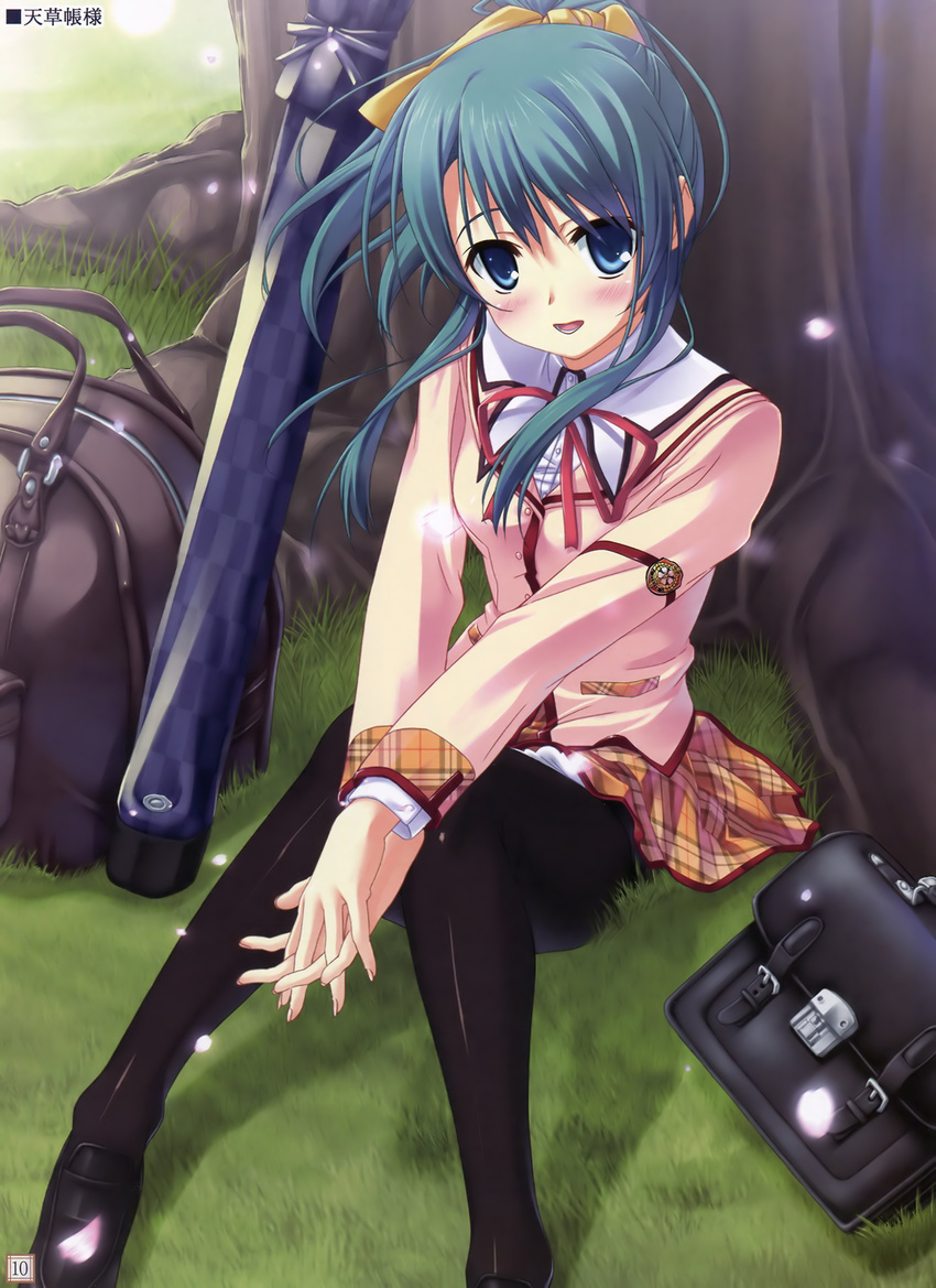 amakusa_tobari kinomiya_natsumi pantyhose sakura_tale seifuku