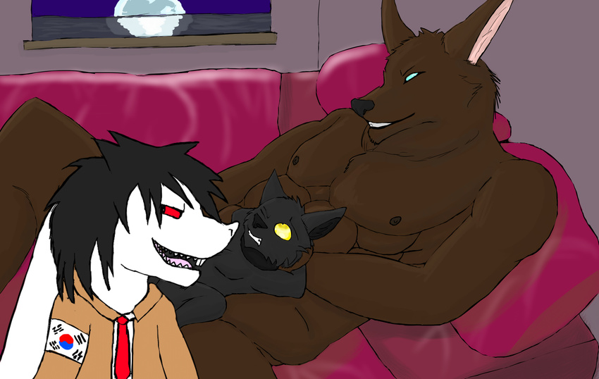2016 abs alternate_version_available anthro anubian_jackal barefoot bed bed_sheet bedding bedroom biceps big_muscles black_collar black_fur black_nose blanket brown_fur butt canine censored chest_tuft clenched_teeth collar colored cyan_eyes demigod detailed_background digital_media_(artwork) duo erection feet forced forceful fur grin haiki half-erect holding_leg inner_ear_fluff inside interspecies invalid_tag jackal knot lagomorph larger_male laying_back league_of_legends looking_at_viewer looking_back lying magic_user male male/male mammal moon moonlight muscular muscular_male nasus night nipples no_sclera nude obliques on_back on_bed one_eye_closed pain pecs penetration penis pillow pink_penis pseudo_rape rabbit reclining red_eyes restrained scarefish shaded short silk size_difference slim small_balls small_penis smaller_male smile snout spread_legs spreading struggling teeth thick_thighs toes triceps tuft veigar video_games walls water window yellow_eyes yordle