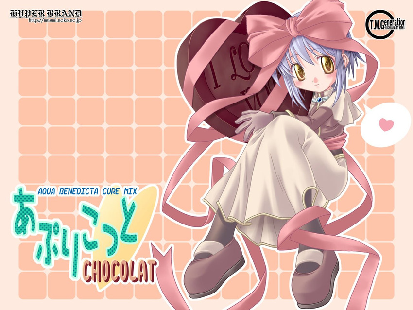 acolyte chocolate ishihara_masumi ragnarok_online ribbon short_hair solo wallpaper