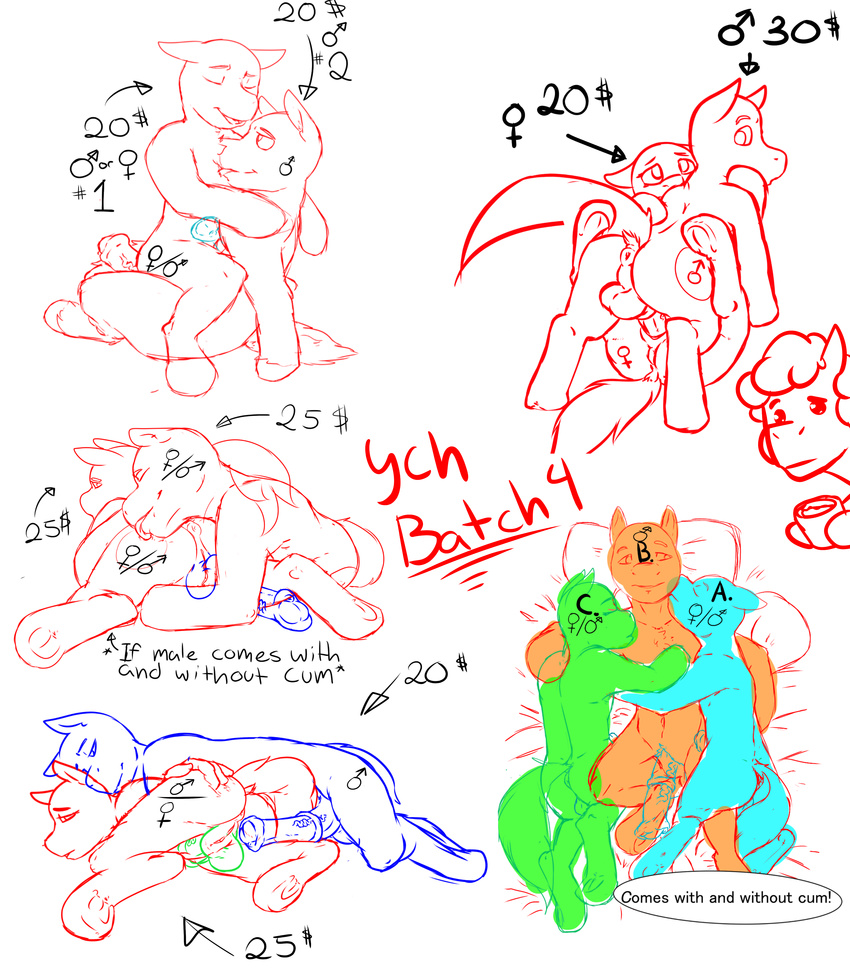 advertisement balls commissions equine fan_character female friendship_is_magic fur hair hi_res horse lying male male/female mammal missionary_position mr.smile my_little_pony oc_x_oc on_back pony sex ych