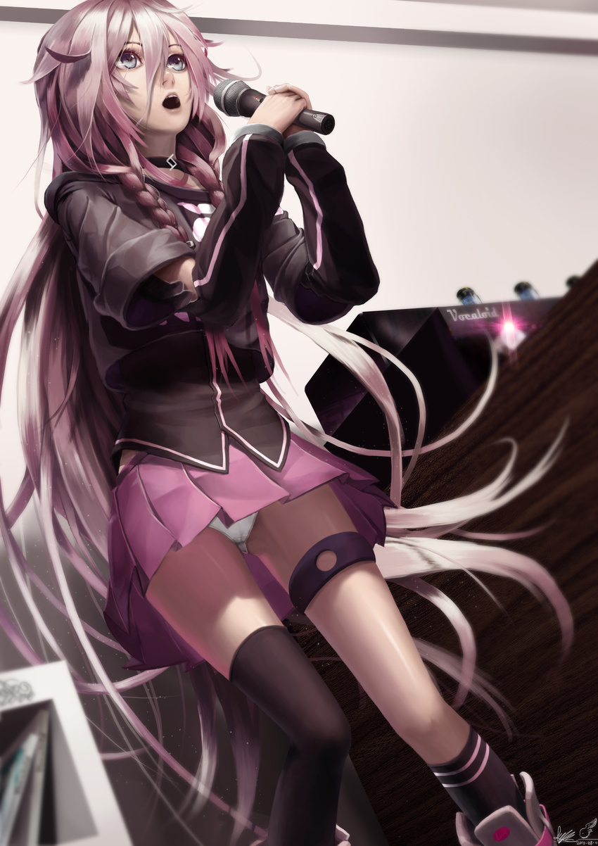 cameltoe garter ia_(vocaloid) lepus pantsu thighhighs vocaloid