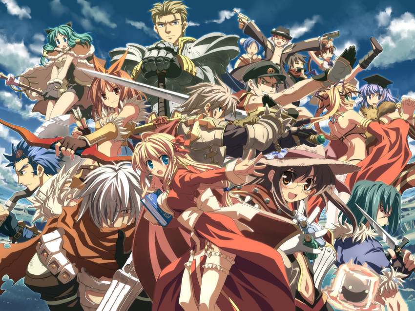 6+girls assassin_cross champion creator everyone gunslinger gypsy_(ragnarok_online) high_priest high_wizard highres lord_knight multiple_boys multiple_girls ninja_(ragnarok_online) paladin_(ragnarok_online) professor_(ragnarok_online) ragnarok_online sniper_(ragnarok_online) soul_linker stalker vanilmirth_(ragnarok_online) wallpaper whitesmith yuuki_tatsuya