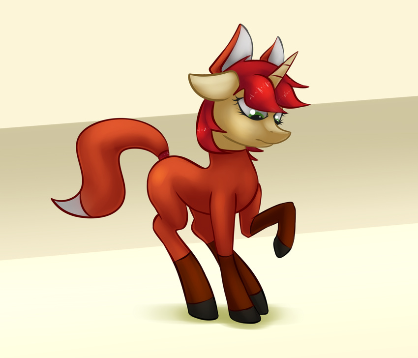 canine costume equine fan_character fox horse mammal marsminer my_little_pony pony velvet_pastry