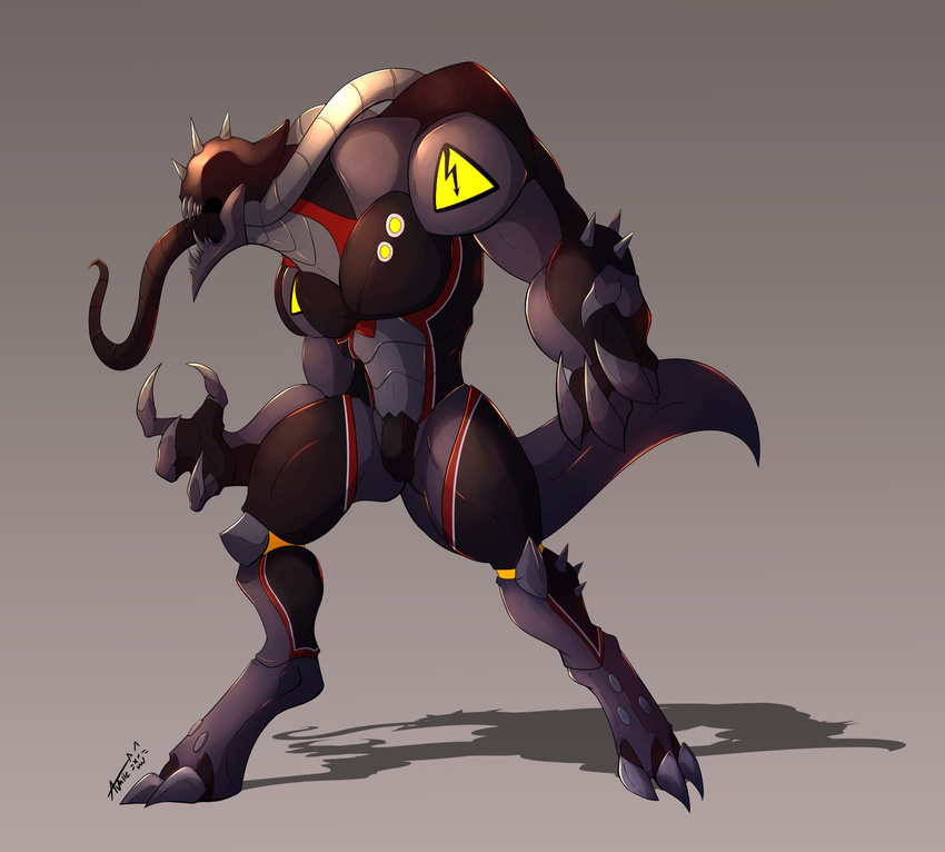 bastet demon machine male mecha muscular robot