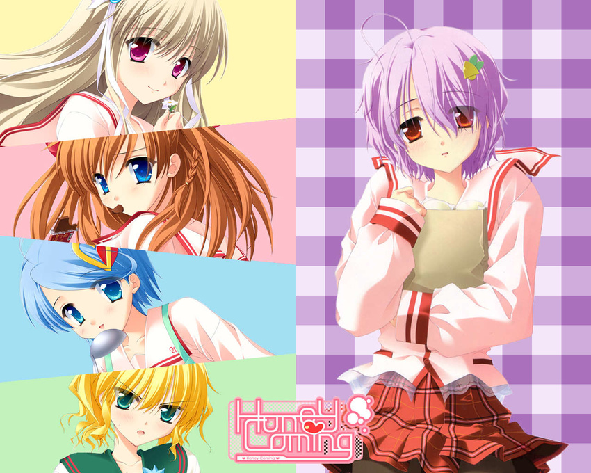 clarissa_satsuki_maezono hanikami honey_coming kamijou_asahi ogata_mio shichiri_yuma tagaya_marino