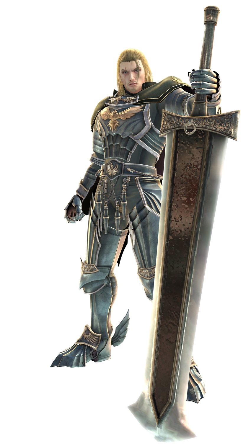 armor male siegfried_schtauffen soul_calibur soul_calibur_v weapon