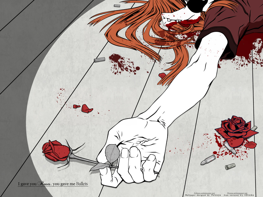 badou_nails blood dogs:_bullets_&amp;_carnage dogs_(manga) miwa_shirow rose