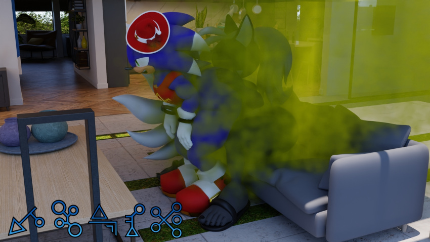 5_toes anthro aster_(artist) blue_body blue_fur boots butt canid canine canis clothing duo eulipotyphlan fart fart_fetish feet footwear fur gloves handwear hedgehog hi_res humanoid infinite_(sonic) jackal male male/male mammal sandals sega sonic_forces sonic_the_hedgehog sonic_the_hedgehog_(series) toes