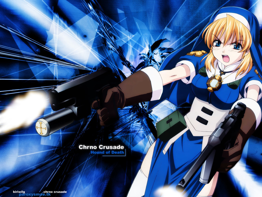 chrno_crusade gun rosette_christopher tagme