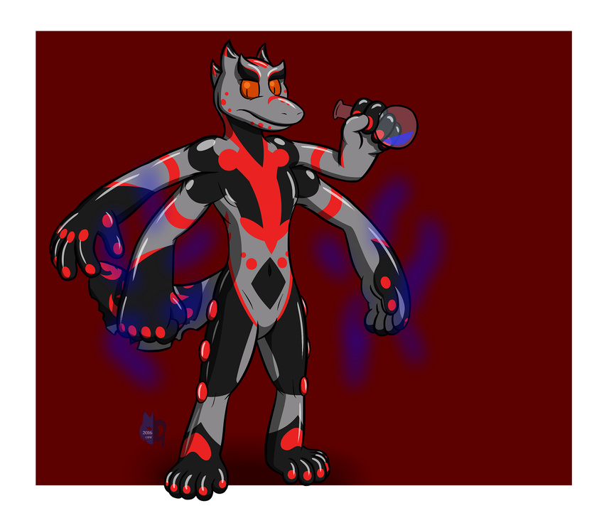 bleuxwolf gecko grimm lizard male multi_arm multi_limb potion reptile scalie