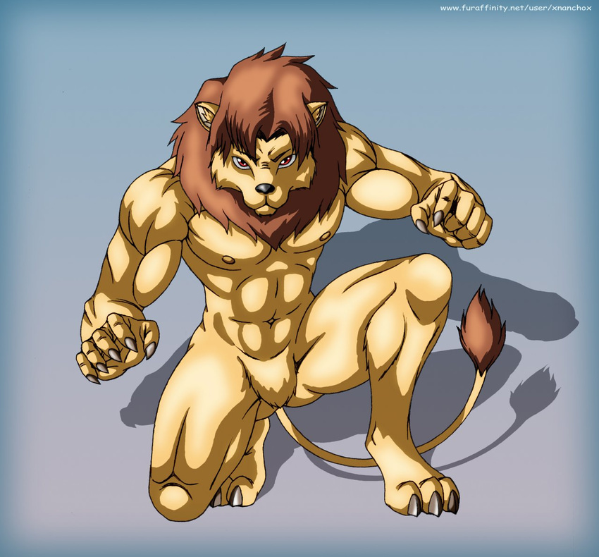 argentina feline invalid_tag lion mammal muscular nude xnanchox