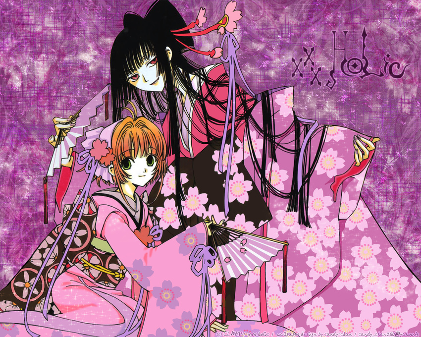 clamp ichihara_yuuko sakura tagme xxxholic