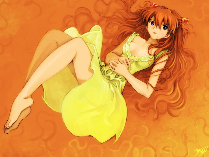 gainax neon_genesis_evangelion orange soryu_asuka_langley yuji