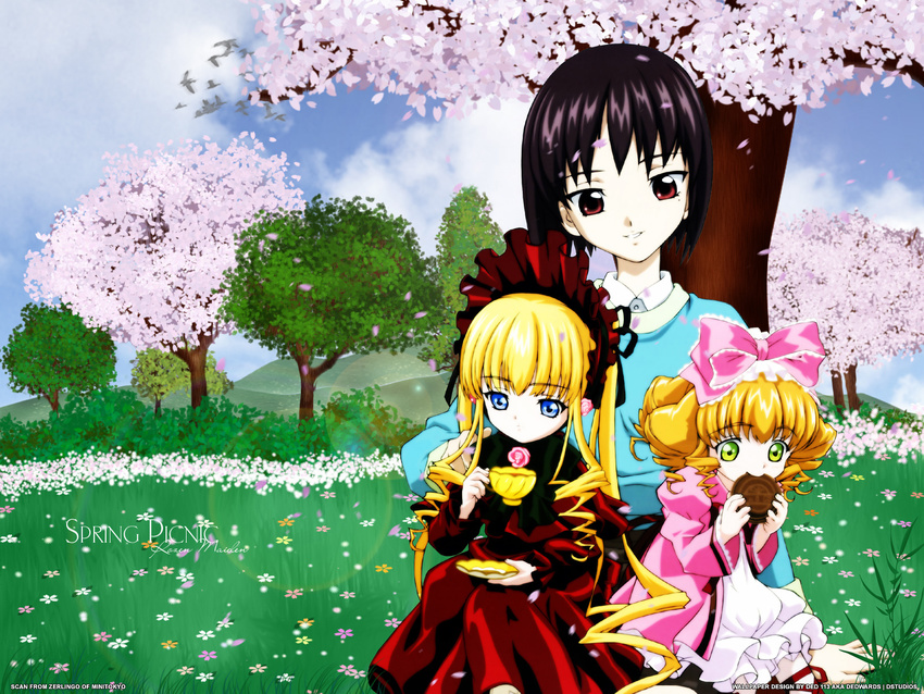 hina_ichigo kashiwaba_tomoe rozen_maiden shinku tagme