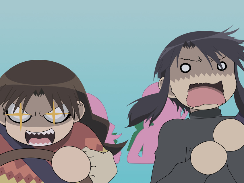 azumanga_daioh kurosawa_minamo tagme tanizaki_yukari vector