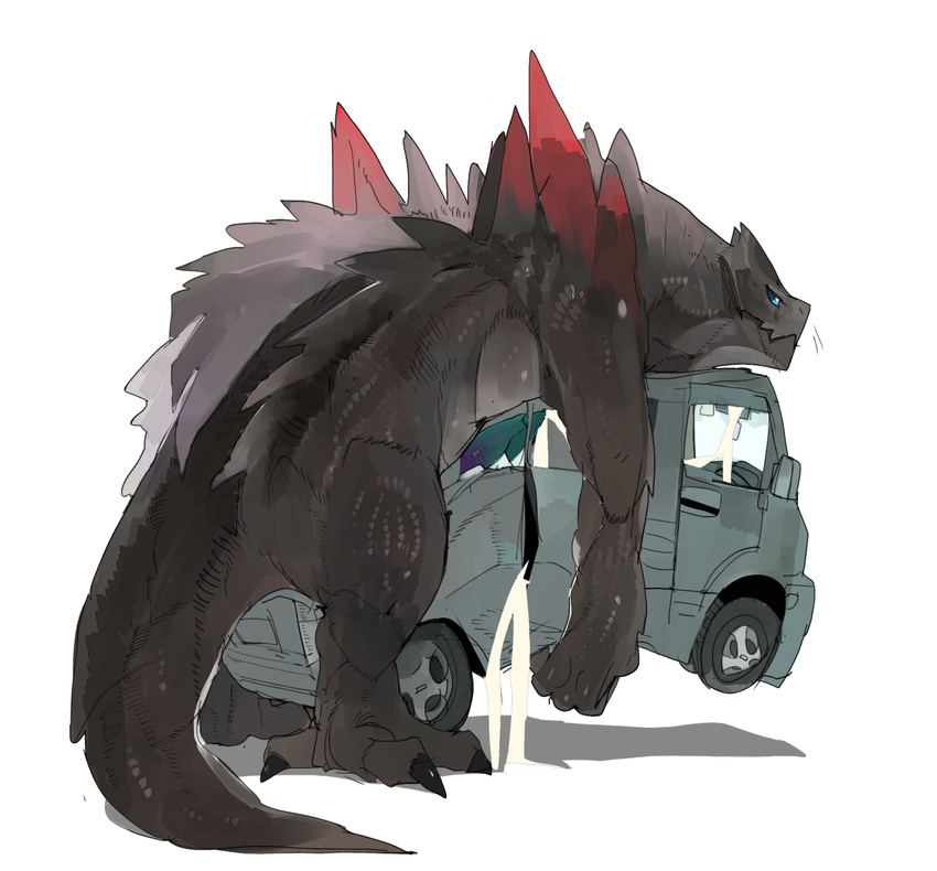 car cum cum_inside dragon dragons_having_sex_with_cars erection excessive_cum feral liteu male penis scalie solo vehicle what why