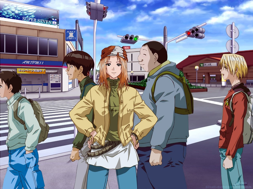 abbey_road genshiken kasukabe_saki kousaka_makoto kugayama_mitsunori madarame_harunobu sasahara_kanji