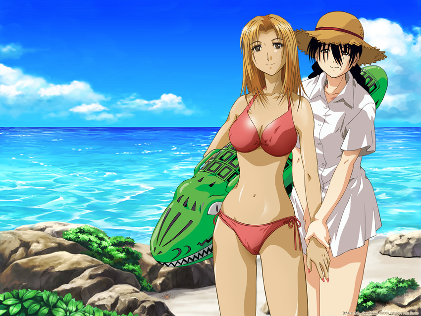 beach genshiken kasukabe_saki ohno_kanako tagme