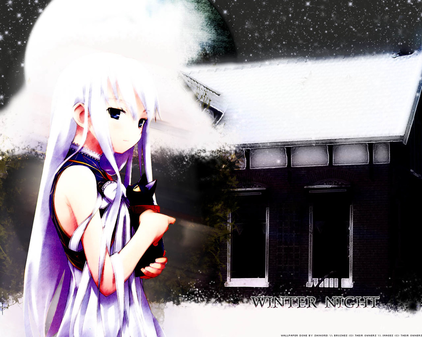 momo shinigami_no_ballad snow tagme winter