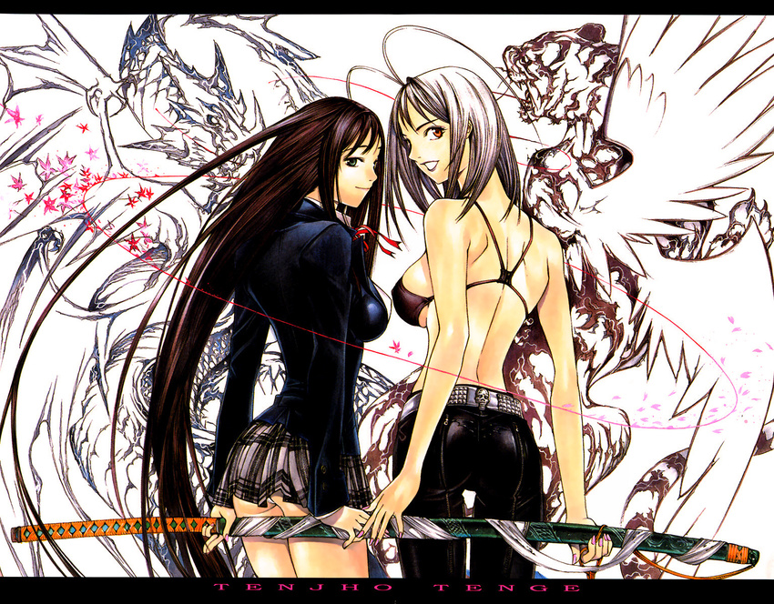 natsume_aya natsume_maya tagme tenjou_tenge