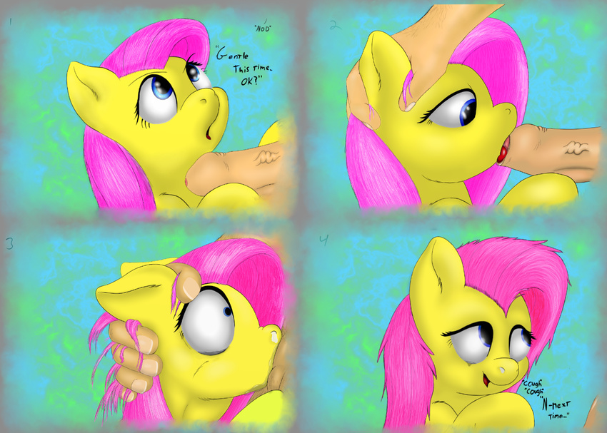 cum cum_in_mouth cum_inside deep_throat equine fellatio fluttershy_(mlp) friendship_is_magic horse mammal my_little_pony oral pony sex simple_background zuphyx