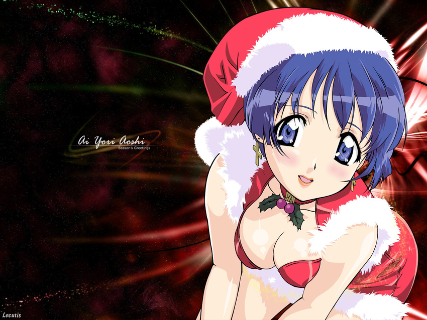 ai_yori_aoshi blue_hair christmas sakuraba_aoi tagme