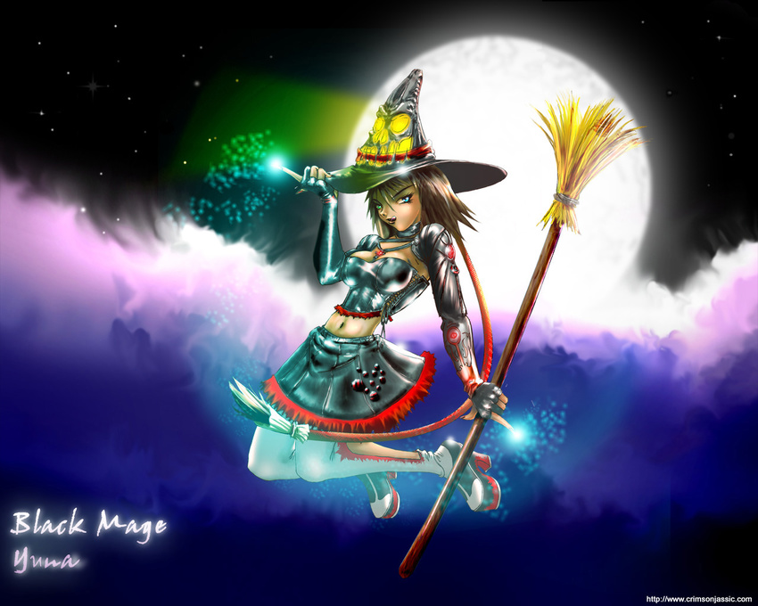 black_mage final_fantasy final_fantasy_x witch yuna