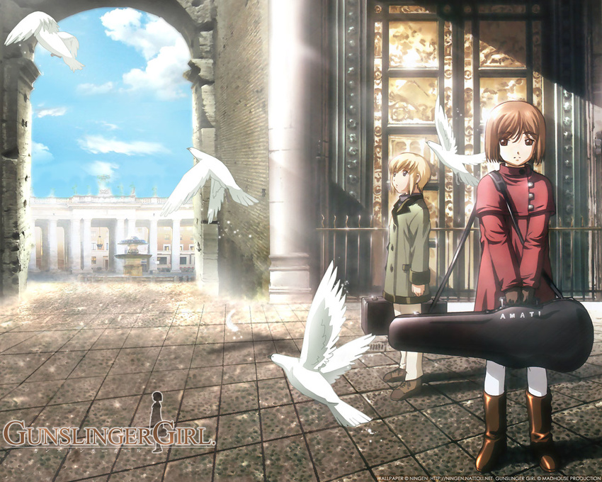 bird gunslinger_girl henrietta pantyhose rico tagme tights white_pantyhose