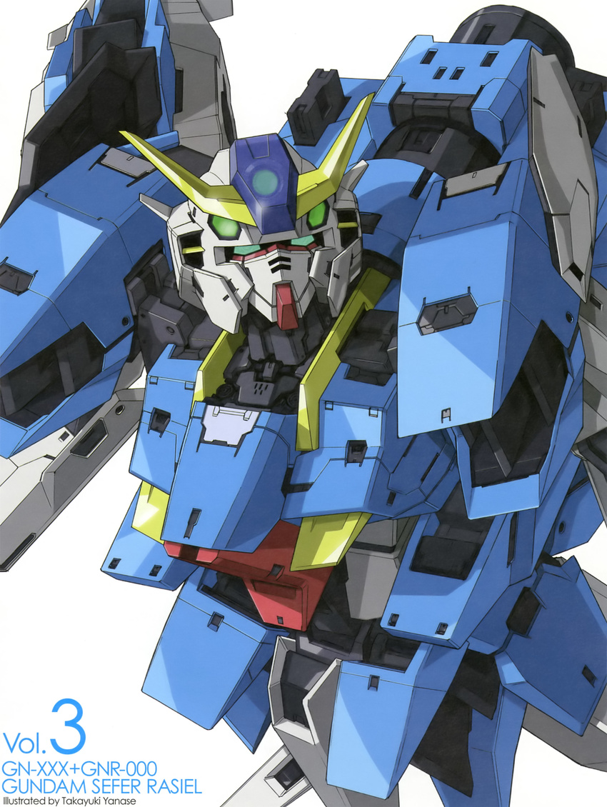 gundam gundam_00 gundam_00p mecha yanase_takayuki