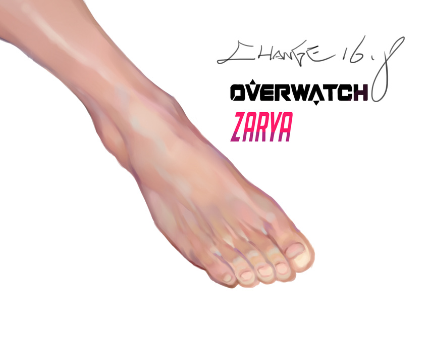 change_(437483723) close-up feet highres overwatch signature simple_background solo toes white_background zarya_(overwatch)