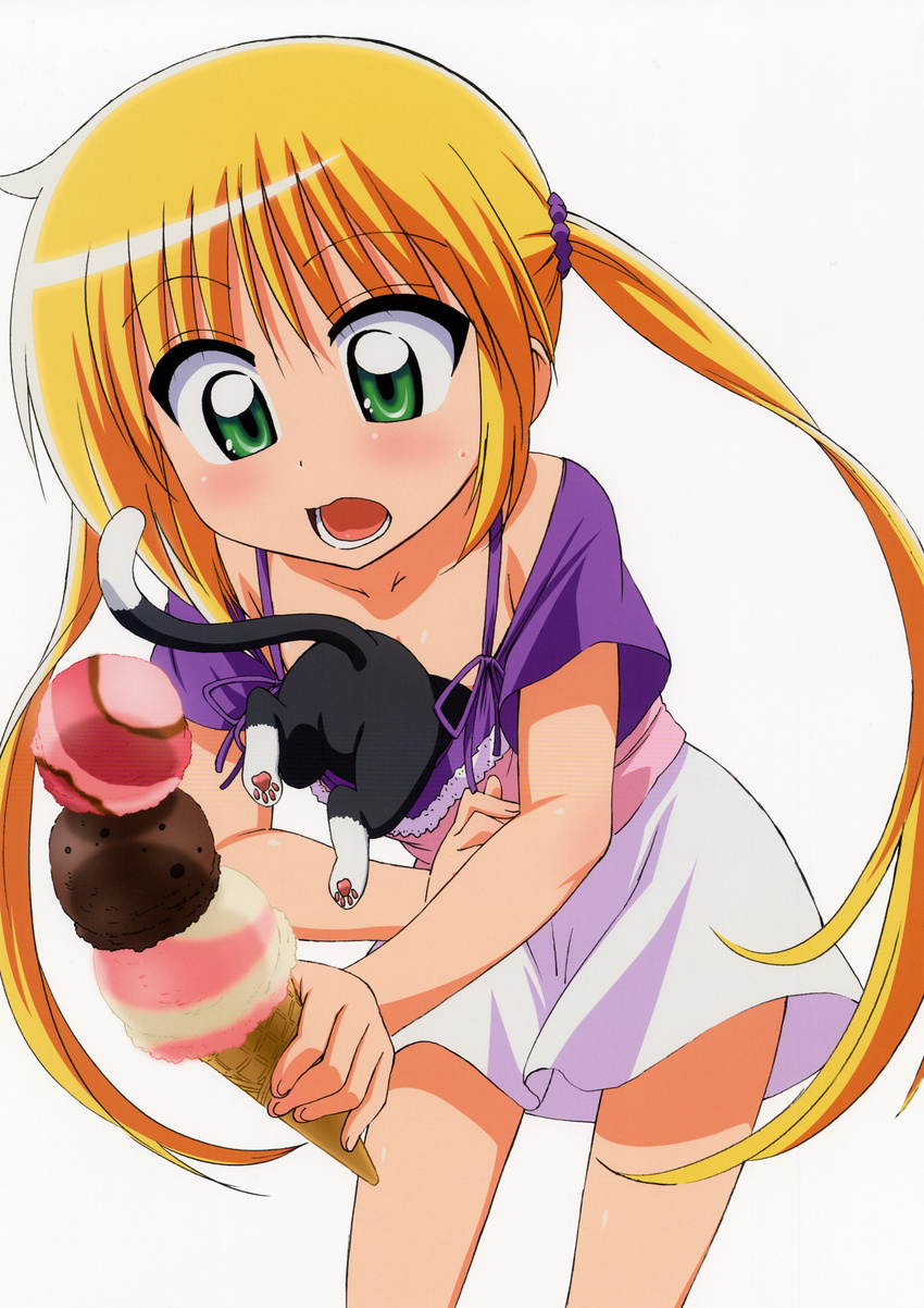 hayate_no_gotoku neko sanzenin_nagi scanning_artifacts tagme