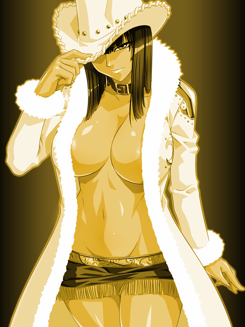 dark looking_at_viewer nico_robin skin tagme