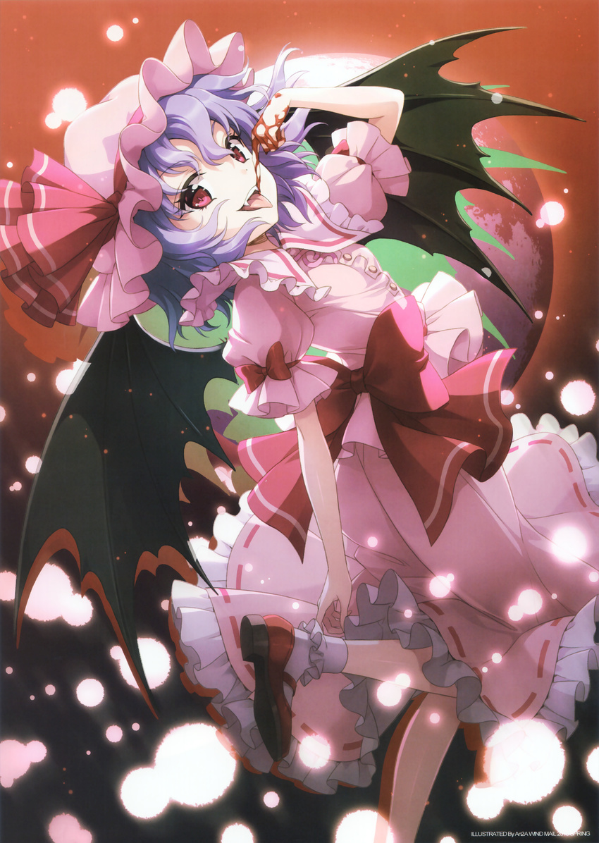 an2a blood remilia_scarlet touhou wind_mail wings