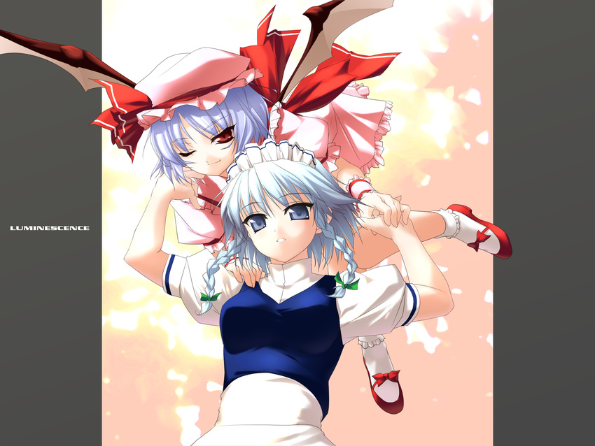 izayoi_sakuya remilia_scarlet tagme touhou