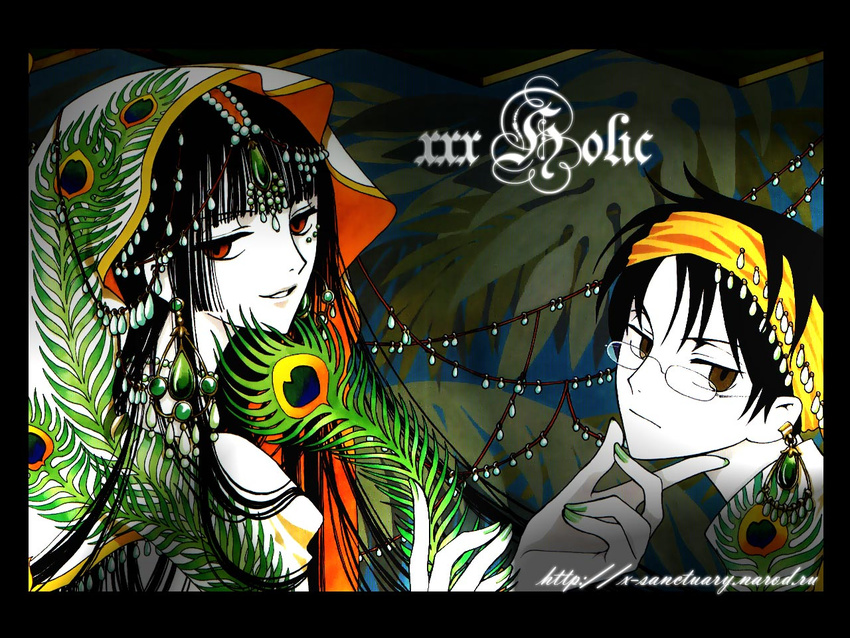 ichihara_yuuko tagme watanuki_kimihiro xxxholic