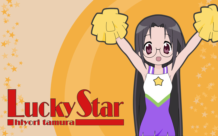 cheerleader highres lucky_star tamura_hiyori