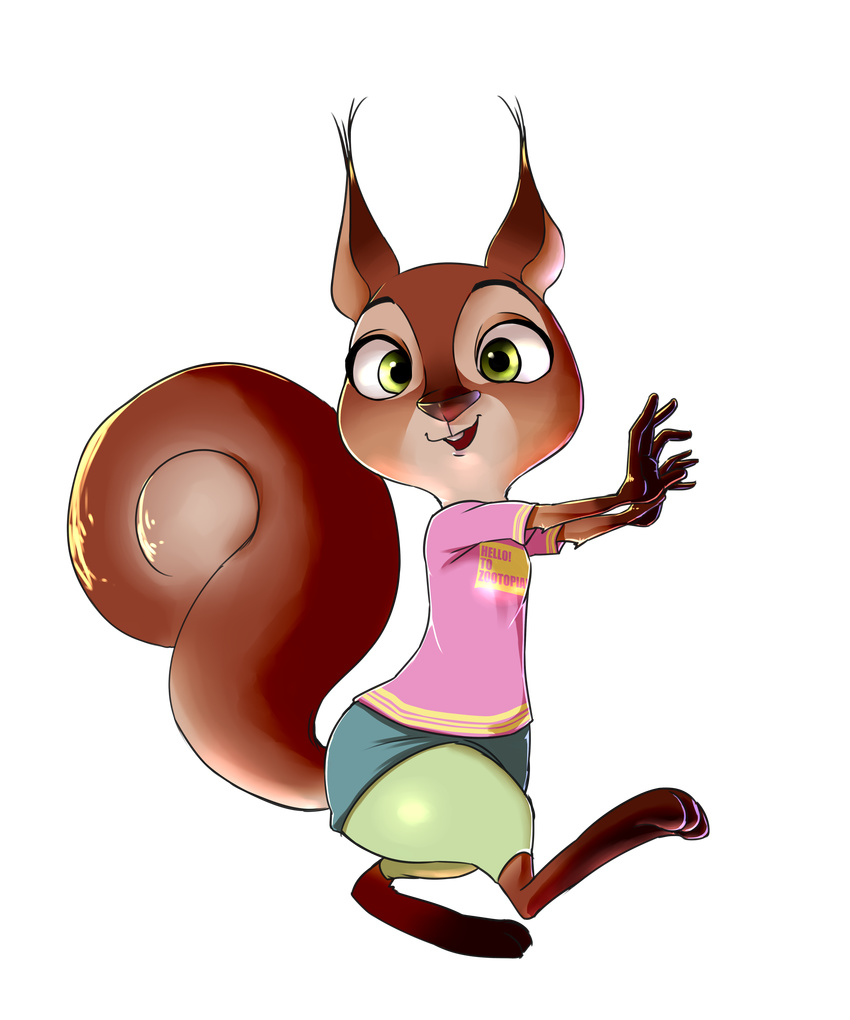 disney female mammal rodent squirrel zigrock001 zootopia